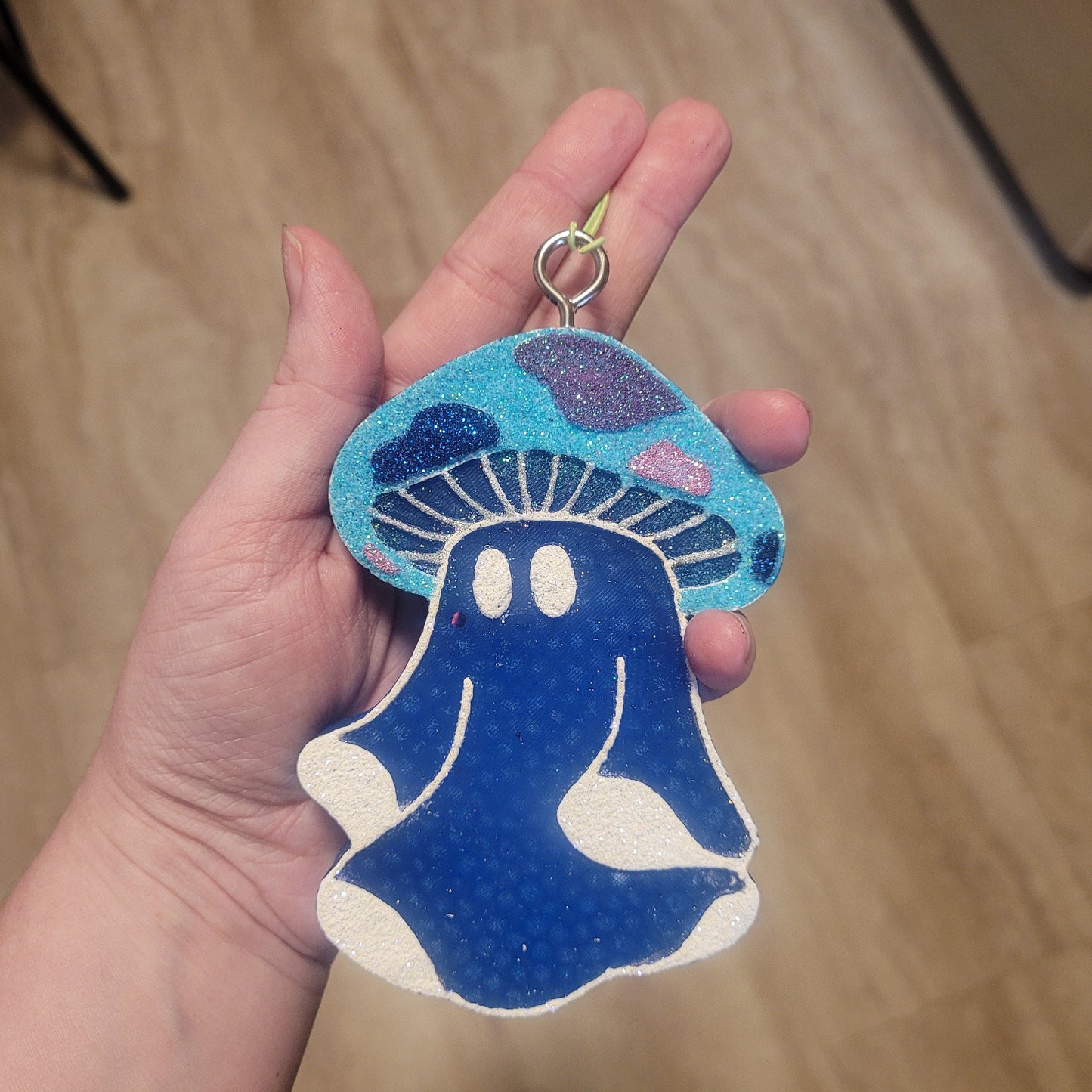 Mushroom Ghost Car Freshie - Custom Decorative Air Freshener