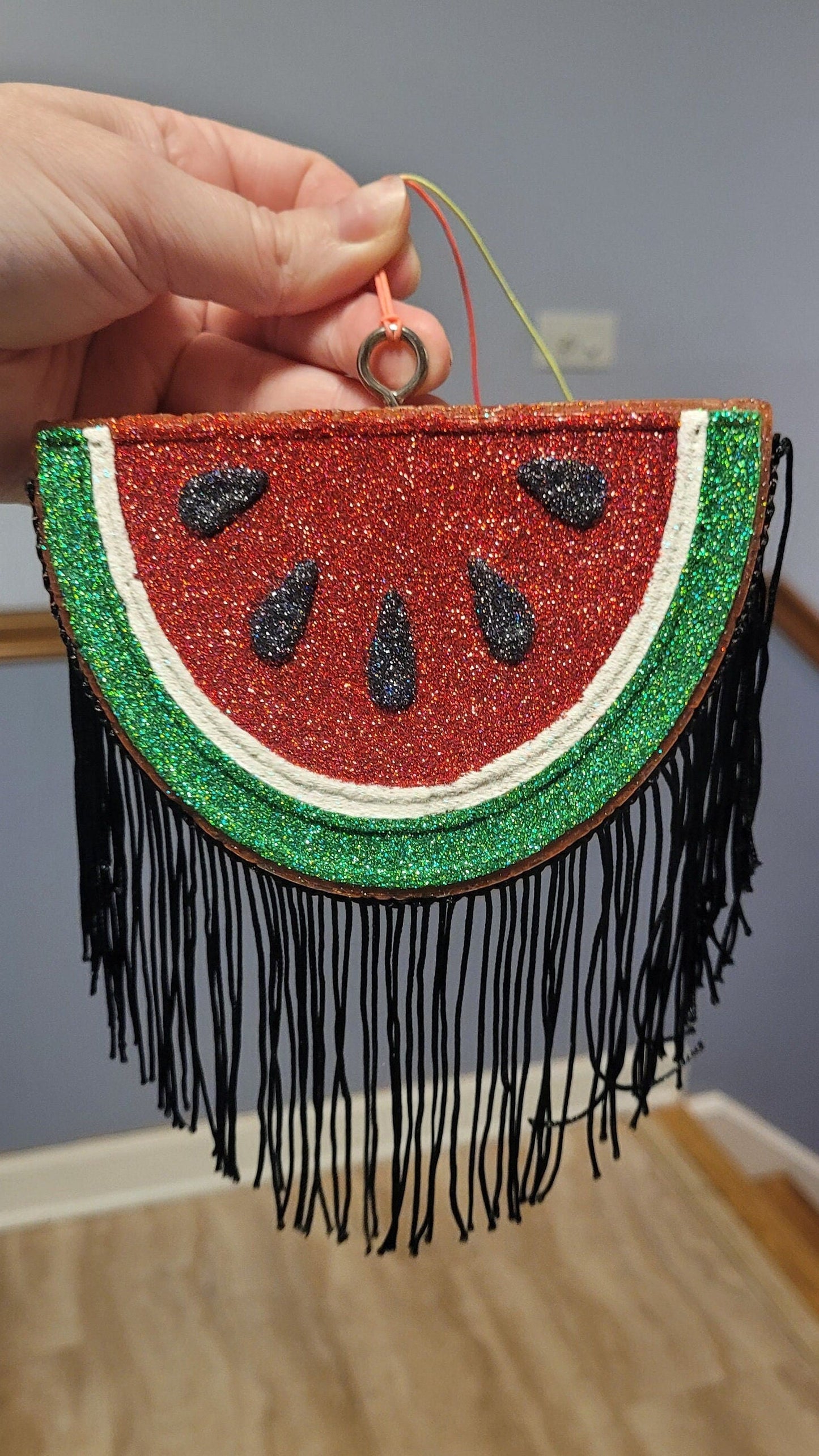 Watermelon Car Freshie - Customized Decorative Air Freshener - Proceeds Donated to PCRF