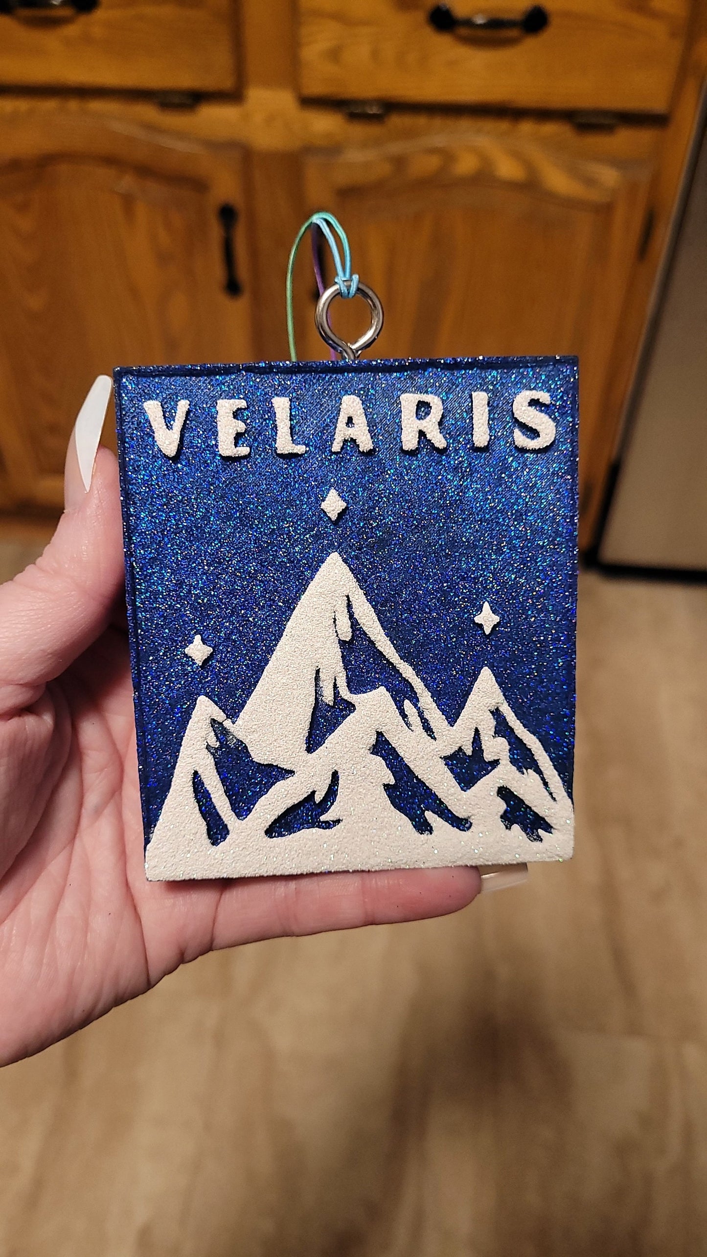 Velaris Car Freshie - Custom Decorative Air Freshener - Perfect for ACOTAR fans!