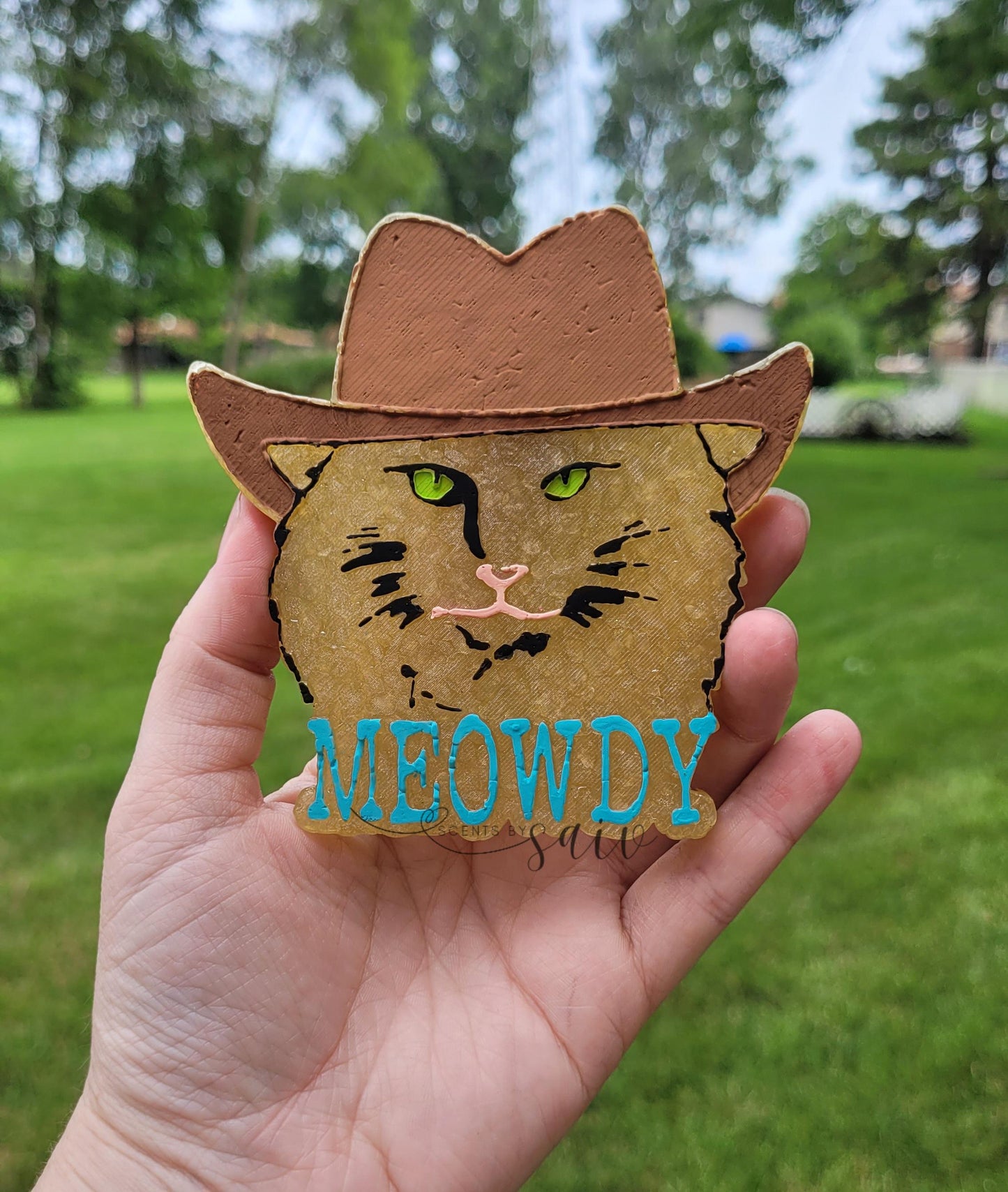 Meowdy Car Freshie - Decorative Car Freshener