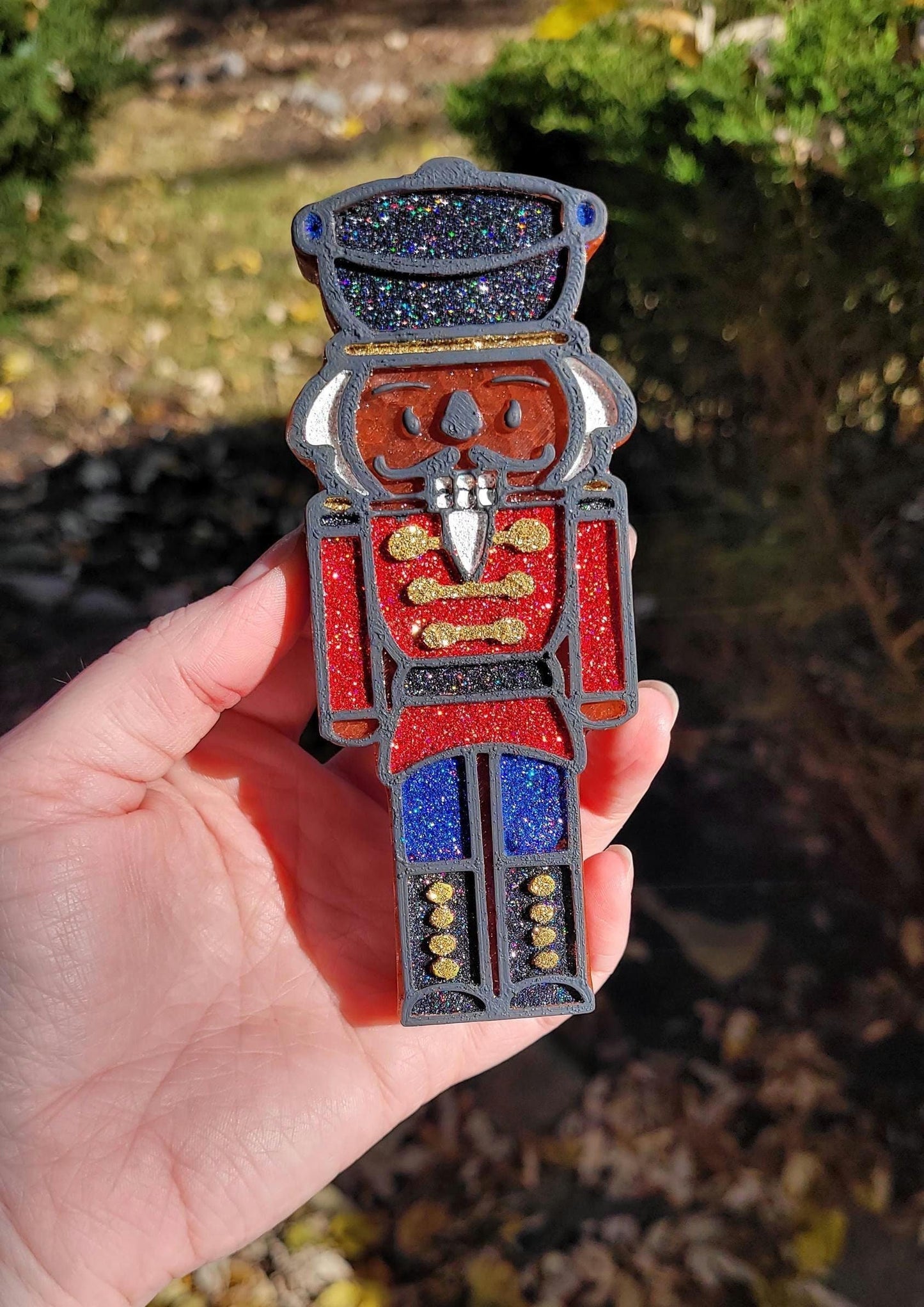 Nutcracker Car Freshie - Customized Decorative Air Freshener