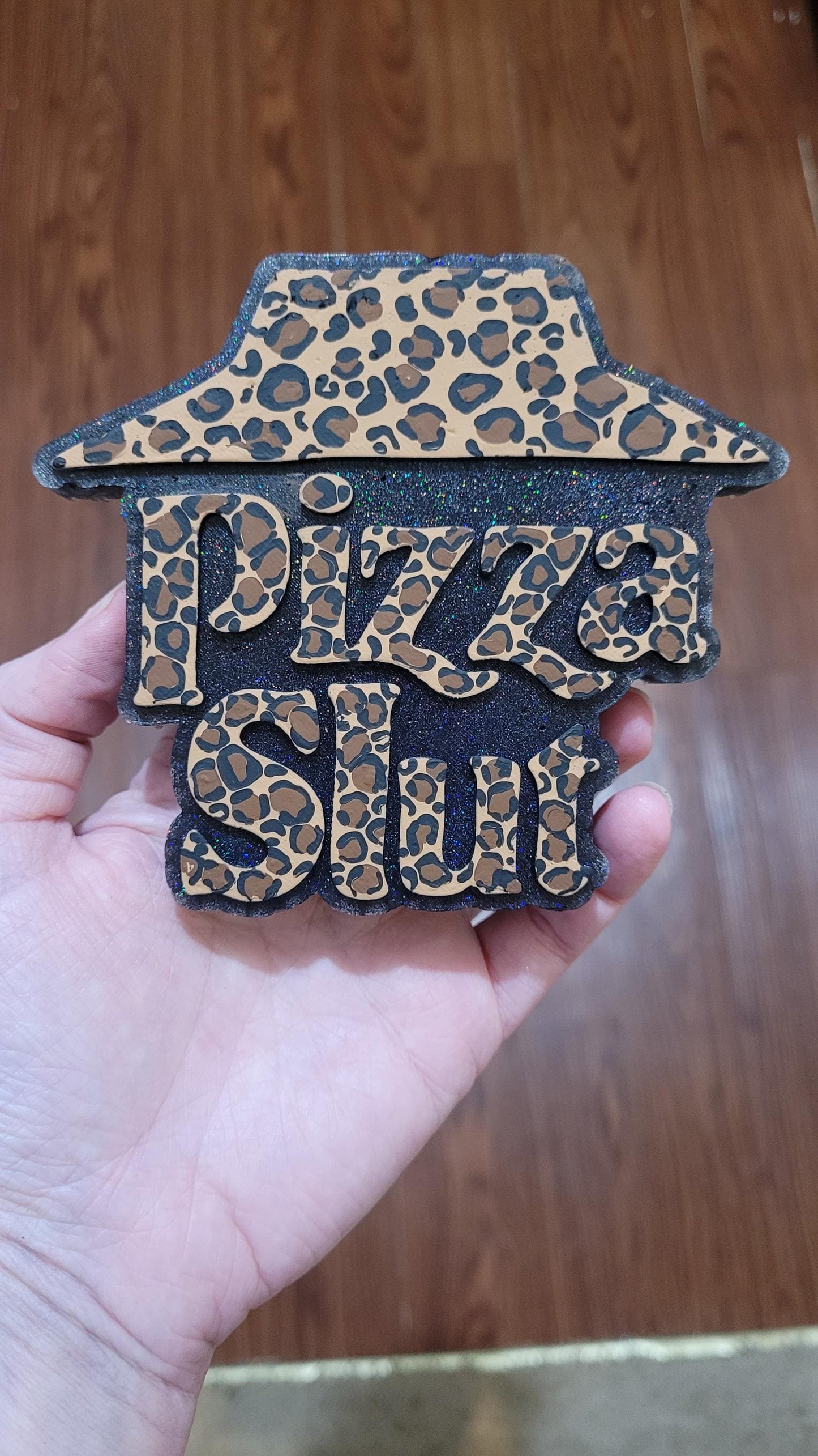 Pizza Slut Car Freshie - Custom Decorative Hanging Air Freshener