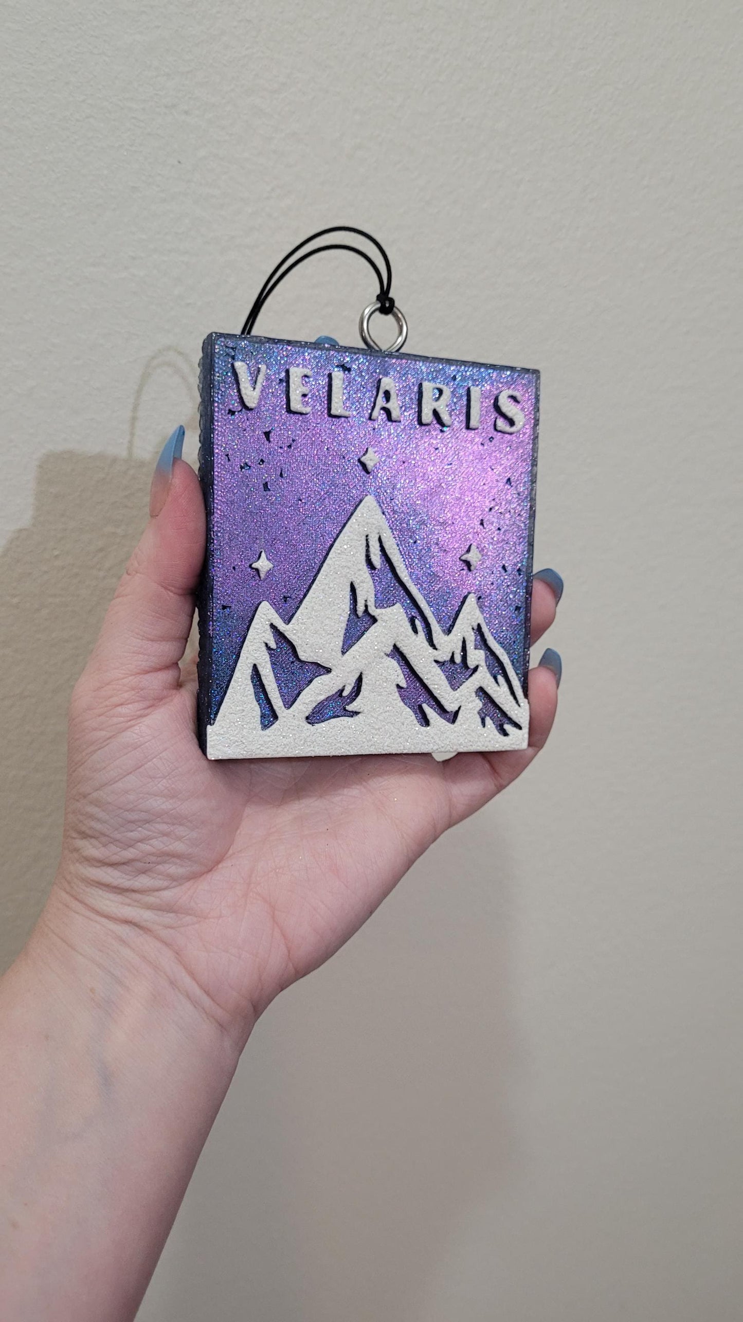 Velaris Car Freshie - Custom Decorative Air Freshener - Perfect for ACOTAR fans!