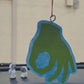 Circle Game Hand Hanging Car Freshie - Custom Decorative Hanging Air Freshener - Ideal for Guys