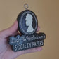 Lady Whistledown's Society Papers Car Freshie - Custom Decorative Air Freshener - Bridgerton - Featherington - Romantic - Polin