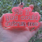 As If You Could Outrun Me Car Freshie - Decorative Car Freshener - Twilight - Edward Cullen - TSP - Rat -