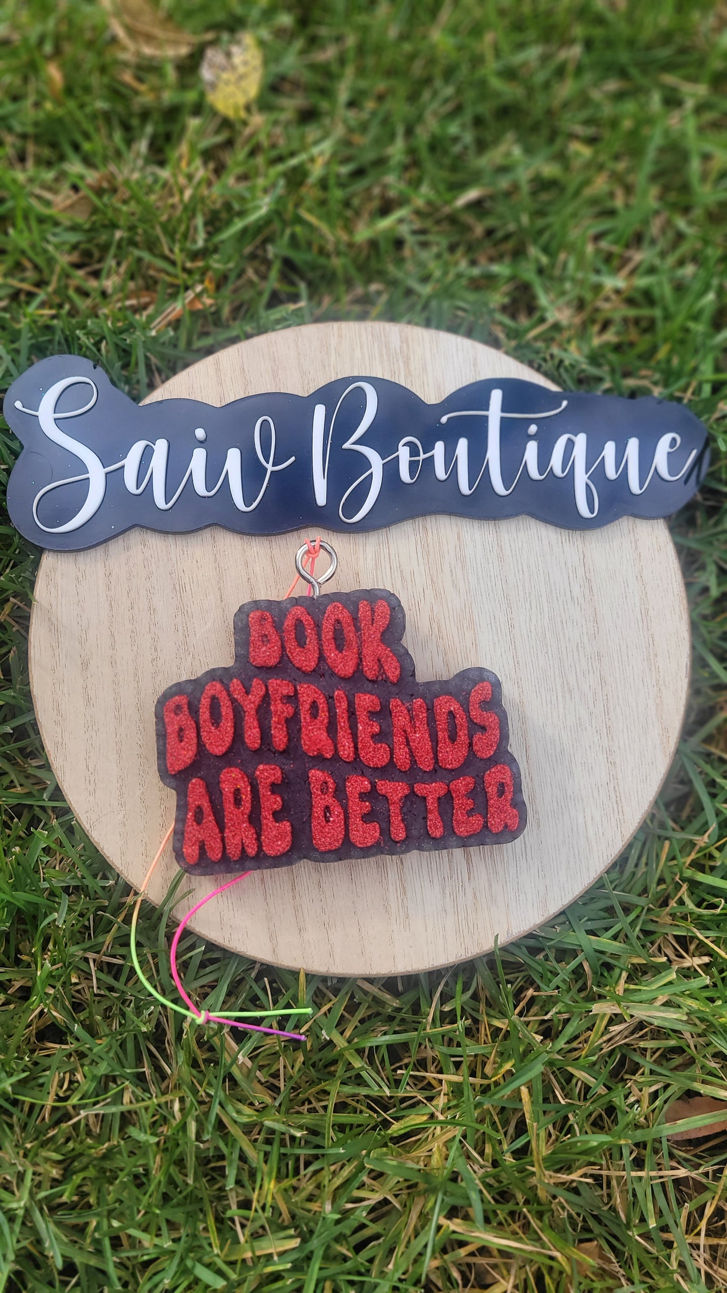 Book Boyfriends Are Better Car Freshie