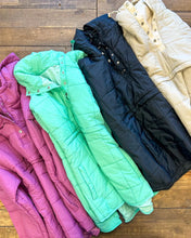 Load image into Gallery viewer, IN STOCK EXTRAS: Peyton Puffer Jacket In Four Colors

